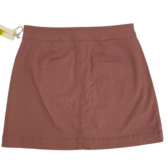 NWTs A-Line Utility Mini Skirt Size M Juniors Dillards Copper Key - Picture 3 of 12